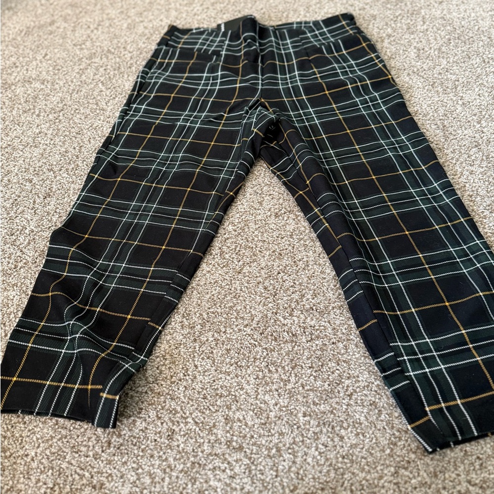 Torrid Black Plaid Pants 2x both pairs for $30.00! Super cute for fall! New